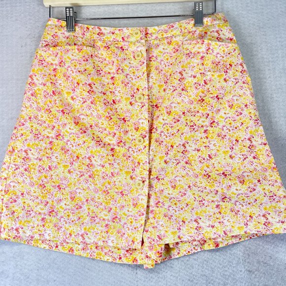 Short Décontracté Femme Liz Claiborne - 100% Coton Blanc - Taille 12 - Occasion Très Bon état